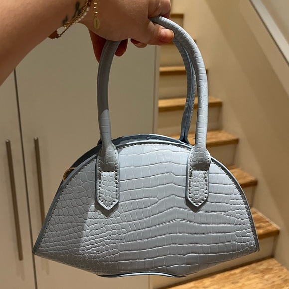 ASOS Curved Croc Mini Bag - Picture 4 of 4